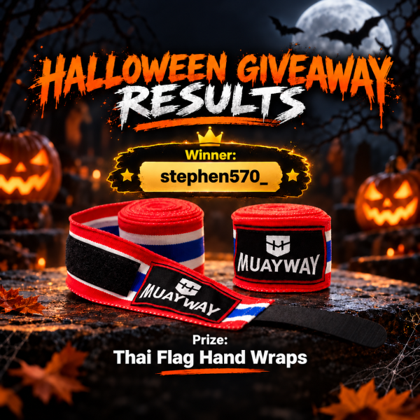 MUAYWAY Halloween Giveaway 2026 - Winner Announced!