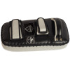 Muayway Straight Thai Pads Genuine Leather Black-White
