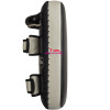 Muayway Straight Thai Pads Genuine Leather Black-White