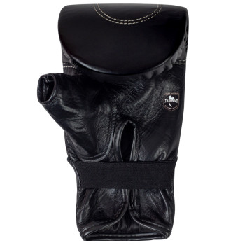 Muayway Bag Gloves Elastic Cuff Muay Thai Boxing Black