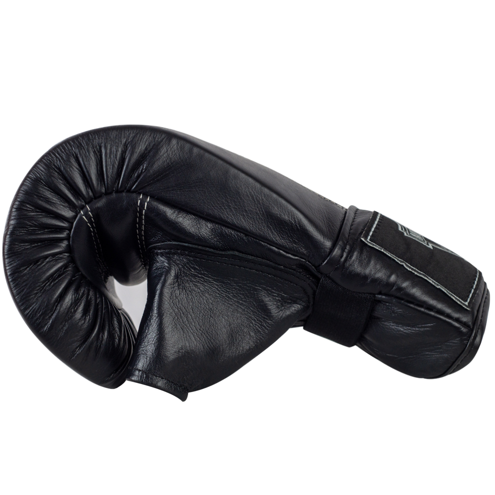 Muayway Bag Gloves Elastic Cuff Muay Thai Boxing Black