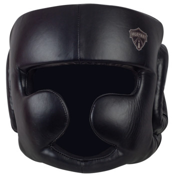 Muayway «Classic» Head Guard Muay Thai Boxing Black