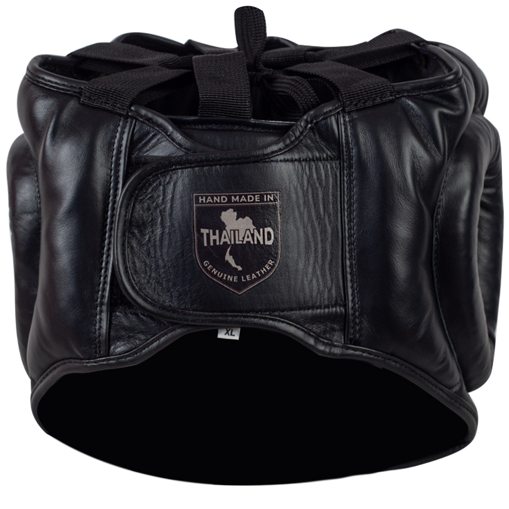 Muayway «Classic» Head Guard Muay Thai Boxing Black