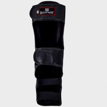 Muayway «Classic» Shin Guard Muay Thai Boxing Black