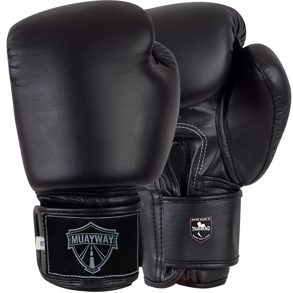 Muayway Muay Thai Boxing Gloves Black