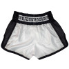 Muayway "Meander" Muay Thai Boxing Shorts White