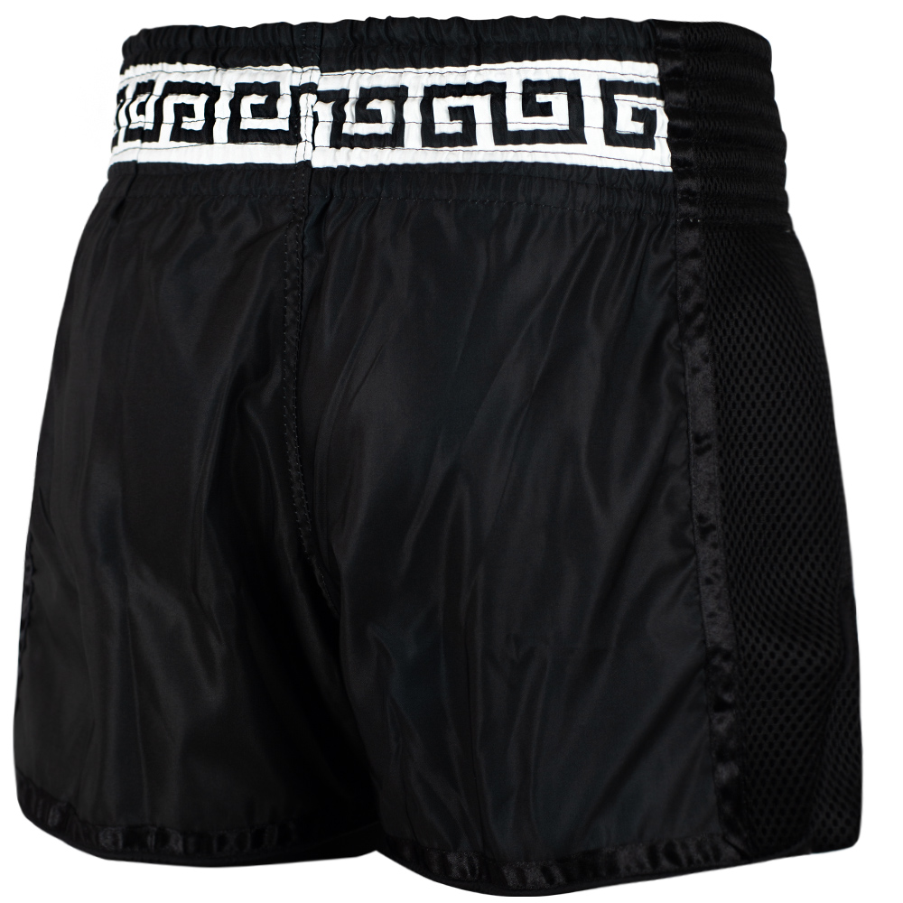 Muayway "Meander" Muay Thai Boxing Shorts Black