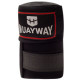 Muayway Hand Wraps Muay Thai Boxing Black + Branded Keychain