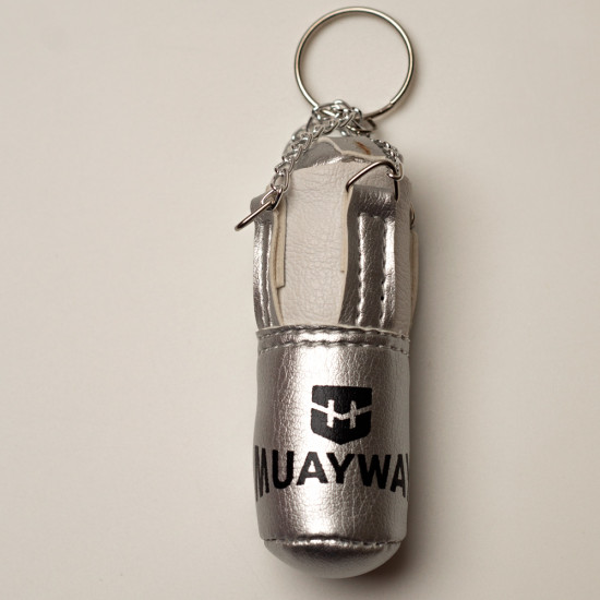 Muayway "Stripe Classic" Muay Thai Boxing Shorts + Branded Keychain