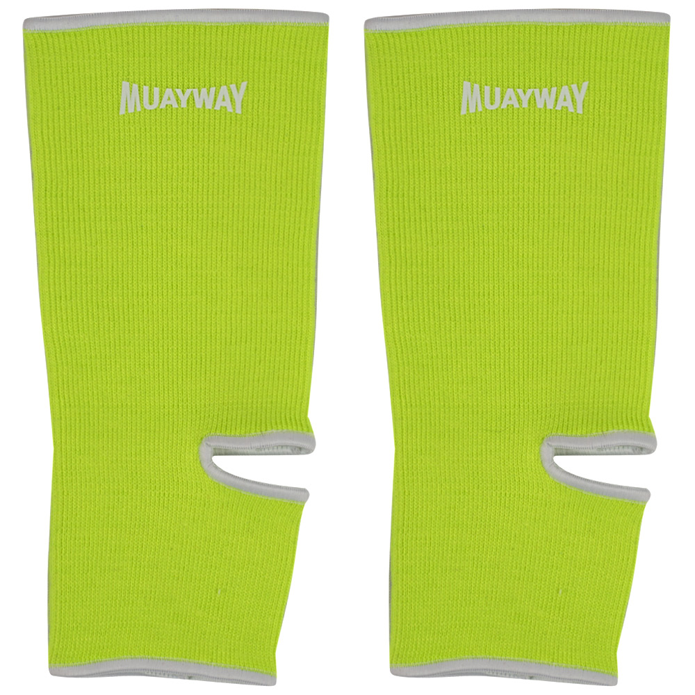 Muayway Ankle Support Brace Guard Muay Thai Boxing Lime