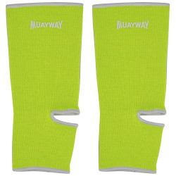 Muayway Ankle Support Brace Guard Muay Thai Boxing lime + Branded Keychain