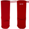 Muayway Shin Guards Cotton Elastic Competition Red