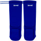 Muayway Shin Guards Cotton Elastic Competition Blue + Branded Keychain