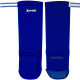 Muayway Shin Guards Cotton Elastic Competition Blue + Branded Keychain