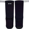 Muayway Shin Guards Cotton Elastic Competition Black 