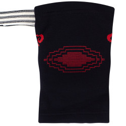 Muayway Elbow Pads Guards Muay Thai Boxing Free Size Free Shipping Black Graphic