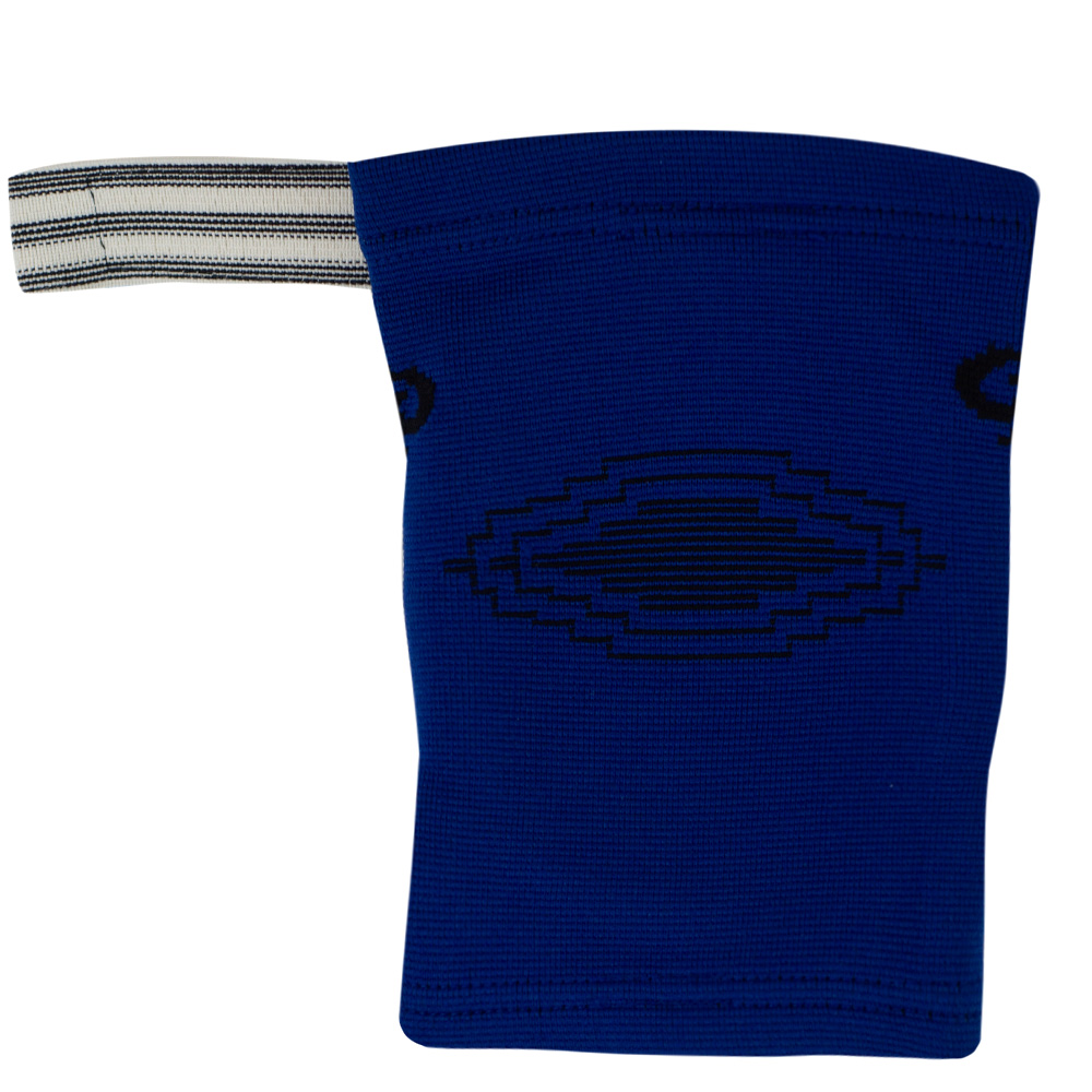 Muayway Elbow Pads Guards Muay Thai Boxing Blue Graphic