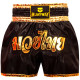 Muayway "Black Gold Heritage" Muay Thai Boxing Shorts + Branded Boxing Glove Keychain Free Shipping